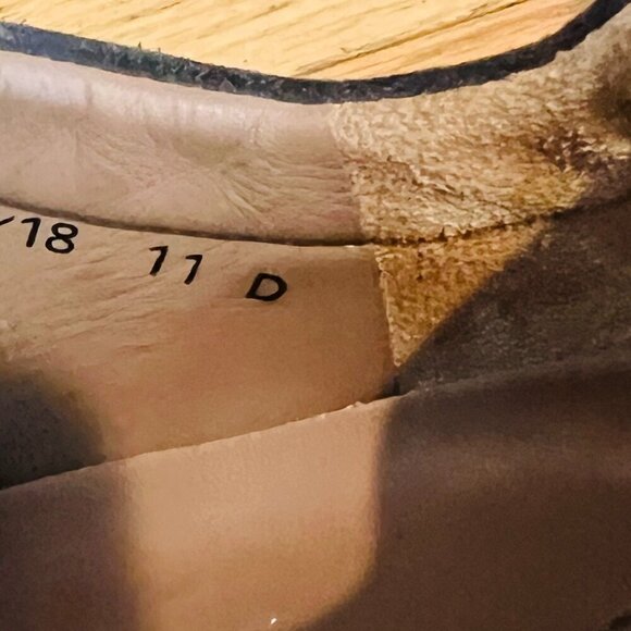 Allen Edmonds Mens Porter Derby Sneaker Size 11 D Grey Suede Lace Up Shoe - Picture 14 of 16